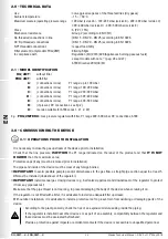 Preview for 10 page of Madas RG/2MT X Series Technical Manual