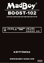 Предварительный просмотр 14 страницы MadBoy BOOST-102 Owner'S Manual