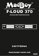 Preview for 25 page of MadBoy F-LOUD 370 Owner'S Manual