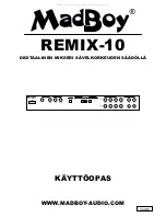 Preview for 12 page of MadBoy REMIX-10 Owner'S Manual