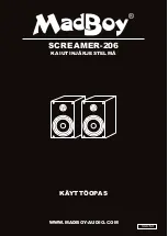 Предварительный просмотр 5 страницы MadBoy SCREAMER-206 Owner'S Manual