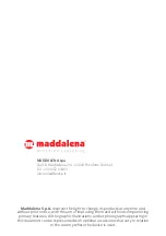 Preview for 16 page of MADDALENA Arrow EVO Standalone Instructions For Installation, Use And Maintenance Manual