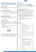 Preview for 24 page of MADDALENA ArrowEVO Instructions For Installation, Use And Maintenance Manual