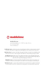 Preview for 60 page of MADDALENA ArrowEVO Instructions For Installation, Use And Maintenance Manual