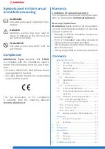 Preview for 2 page of MADDALENA E-Bulk Instructions For Installation, Use And Maintenance Manual