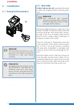 Preview for 14 page of MADDALENA E-Bulk Instructions For Installation, Use And Maintenance Manual