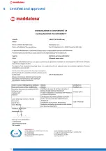 Preview for 22 page of MADDALENA E-Bulk Instructions For Installation, Use And Maintenance Manual