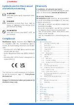 Preview for 2 page of MADDALENA ElecTo SJ Instructions For Installation, Use And Maintenance Manual