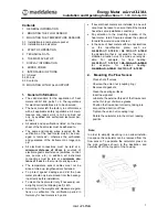 MADDALENA microCLIMA Installation And Operating Instructions Manual preview