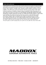 Предварительный просмотр 8 страницы Maddox ME4-1 Owner'S Manual