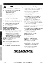 Preview for 6 page of Maddox MEM1-1 Owner'S Manual