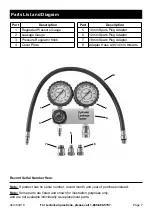 Предварительный просмотр 7 страницы Maddox MH5-1 Owner'S Manual & Safety Instructions