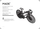 Preview for 1 page of Made BIKBLM001YEL-UK Manual