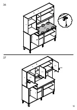 Предварительный просмотр 19 страницы Madeira BELEM 180248 Assembly Instructions Manual