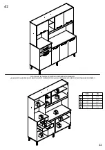 Предварительный просмотр 22 страницы Madeira BELEM 180248 Assembly Instructions Manual