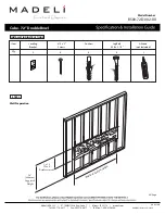 Предварительный просмотр 4 страницы Madeli B500-72D-002 series Specification & Installation Manual