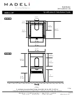 Предварительный просмотр 2 страницы Madeli B910-20H-001 Series Specication & Installation Manual