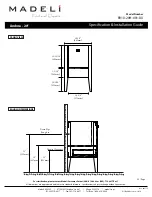 Предварительный просмотр 3 страницы Madeli B910-20H-001 Series Specication & Installation Manual