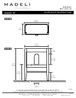 Preview for 2 page of Madeli B943-32-001-MW Specification & Installation Manual