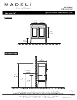 Preview for 3 page of Madeli B943-32-001-MW Specification & Installation Manual