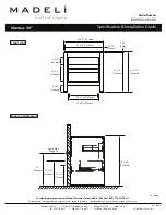 Preview for 3 page of Madeli B999-30-001 series Specification & Installation Manual