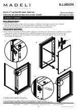 Предварительный просмотр 18 страницы Madeli Illusion MC-IL2030-RM-04-L00-XX Specifications, Installation And User’S Manual