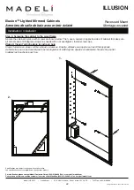 Предварительный просмотр 22 страницы Madeli Illusion MC-IL2030-RM-04-L00-XX Specifications, Installation And User’S Manual