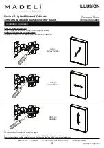 Предварительный просмотр 26 страницы Madeli Illusion MC-IL2030-RM-04-L00-XX Specifications, Installation And User’S Manual