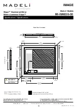 Preview for 13 page of Madeli IMAGE Slique IM-IM2036-00 Specifications, Installation And User’S Manual