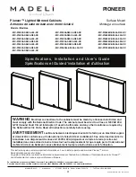 Madeli Pioneer MC-PI3030-SM-04-R00 Series Specifications, Installation And User’S Manual предпросмотр