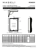 Предварительный просмотр 7 страницы Madeli Pioneer MC-PI3030-SM-04-R00 Series Specifications, Installation And User’S Manual