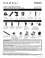 Предварительный просмотр 14 страницы Madeli Pioneer MC-PI3030-SM-04-R00 Series Specifications, Installation And User’S Manual