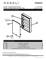 Предварительный просмотр 15 страницы Madeli Pioneer MC-PI3030-SM-04-R00 Series Specifications, Installation And User’S Manual