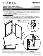 Предварительный просмотр 27 страницы Madeli Pioneer MC-PI3030-SM-04-R00 Series Specifications, Installation And User’S Manual