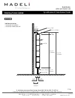 Preview for 2 page of Madeli Rotating-7 Specification & Installation Manual