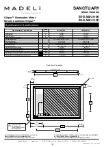 Preview for 14 page of Madeli SANCTUARY Slique IM-SA2036-00 Specifications, Installation And User’S Manual