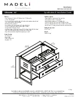 Madeli Silhouette 42 Specification & Installation Manual предпросмотр