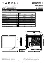 Preview for 11 page of Madeli Slique II Installation And User Manual