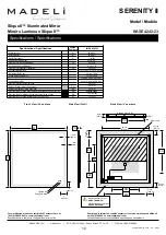 Preview for 12 page of Madeli Slique II Installation And User Manual