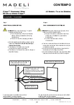 Preview for 22 page of Madeli Slique IM-CT2042-00 Specifications, Installation And User’S Manual