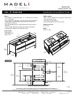 Предварительный просмотр 1 страницы Madeli Soho B400-72D-001-XX Installation Manual