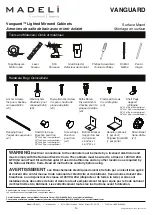 Предварительный просмотр 14 страницы Madeli Vanguard MC-VA2030-SM-04-L00-XX Specifications, Installation And User’S Manual