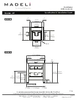 Предварительный просмотр 2 страницы Madeli Vicenza Specification & Installation Manual