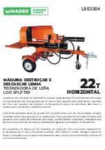 MADER CARDEN TOOLS LSE2204 Manual preview