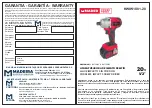 Предварительный просмотр 1 страницы MADER KWIW1801-20 Instruction Manual