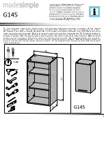 Preview for 1 page of MADESIMPLE D031 Assembling Instruction