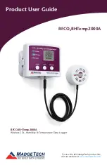 MadgeTech RFCO2RHTemp2000A Product User Manual preview