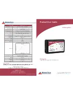 MadgeTech RTDTemp101A User Manual preview