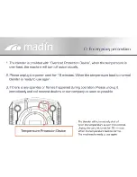 Preview for 14 page of madin MD-330 How To Use Manual