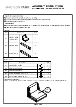 Madison Park E&E Assembly Instructions предпросмотр